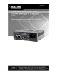 Compact Media Converter TP/BNC 50-ohm