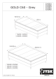 3242982 Boxspring GOLD C60